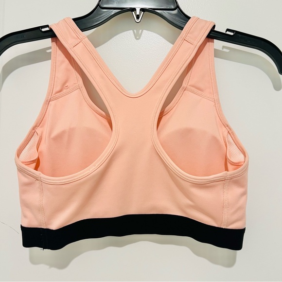 Nike Dri-Fit Women's Sports Bra Peachy Pink Size Medium - Picture 4 of 7